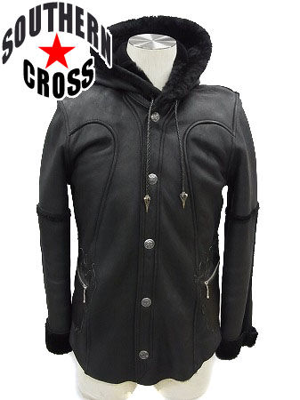 HOODのレザーライダースコート 40 やわらかく hyde着