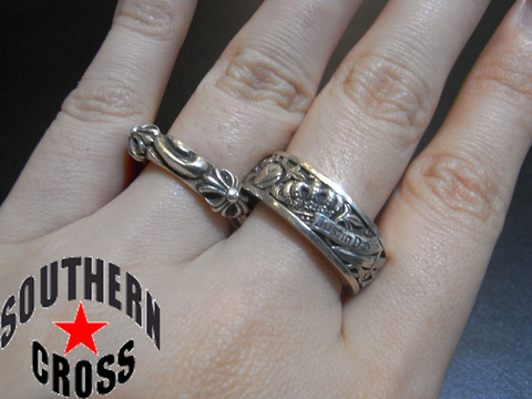 クロムハーツ・ジャスティンデイビス リング 着けてみました