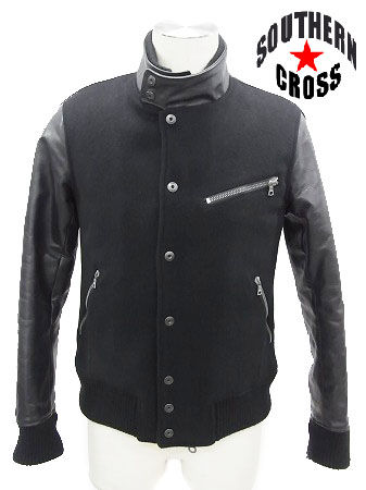 バックラッシュ レザースタジャン カシミヤ混 1164-01