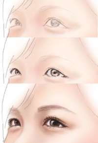 GIMPで美女を描く03