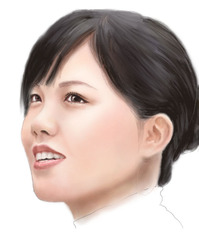 GIMPで美女を描く05