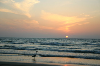 能登の夕日