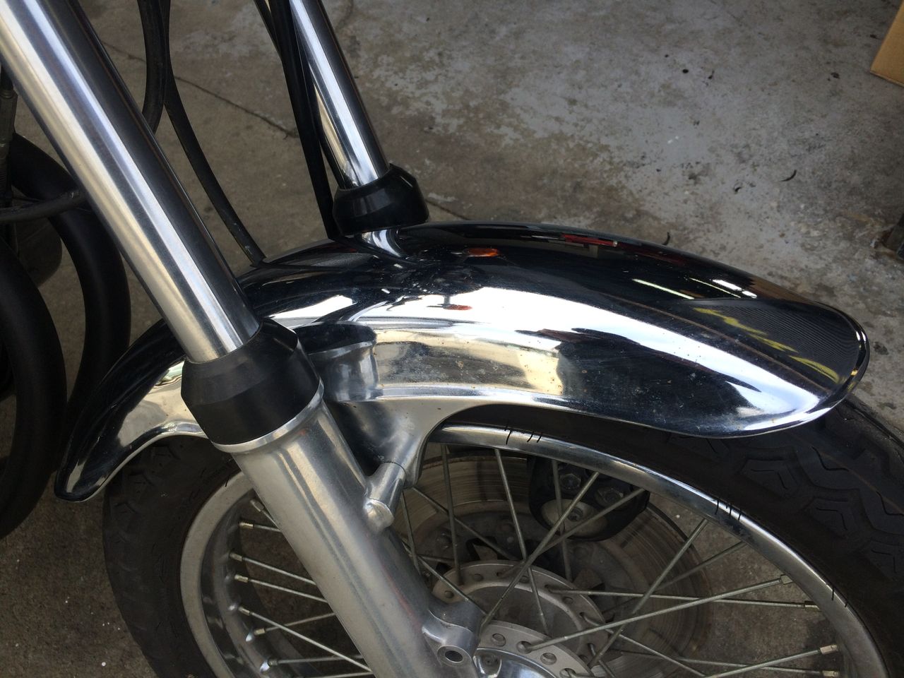 Z1 kz1000ltd フロントフェンダー 当時物 Z2 KZ900 KZ1000LTD mk2 当時
