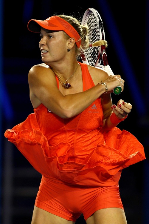 Caroline Wozniacki - 4th Round Australian Open