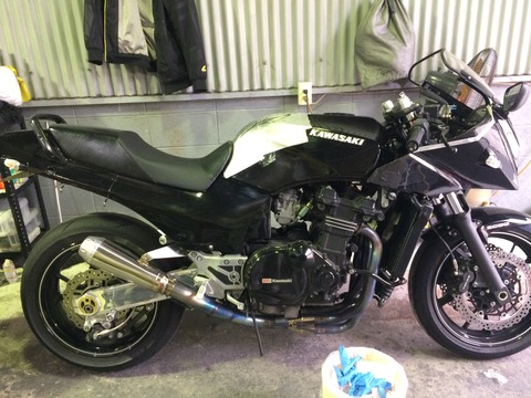 GPZ900R カーボンタンクパッド : ss-muneda