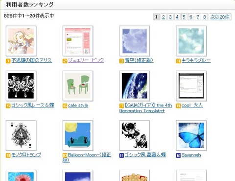 ブログのデザインについて2