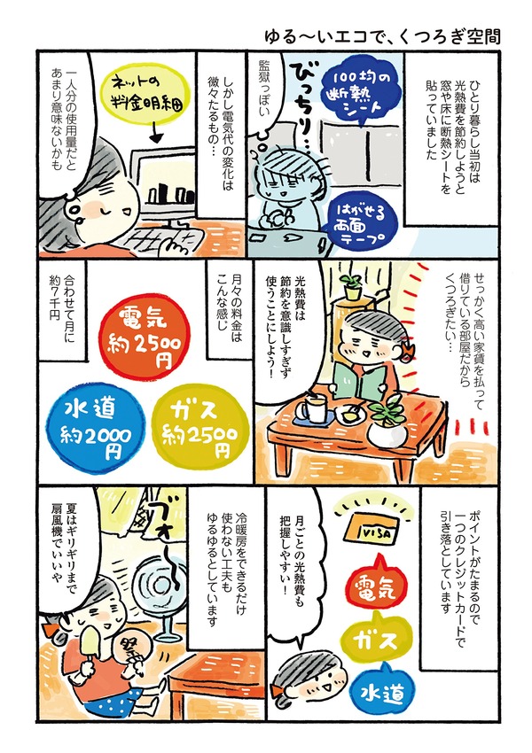 おひとりさまのゆたかな年収200万生活