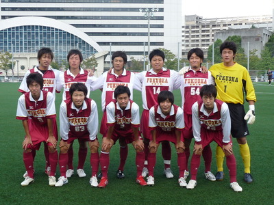 福岡大学　サッカー　ピステ Iリーグ☆ : 福岡大学サッカー部 スタッフ部屋
