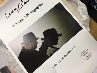 ポスター】Larry Clark 2017年パリ展示ポスター : スタンダードブック