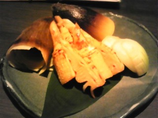 たけのこのあぶり焼き