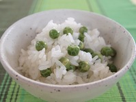 グリンピースご飯