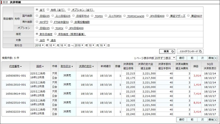 決済明細20181016