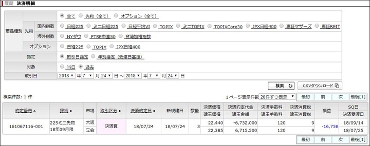決済明細20180724