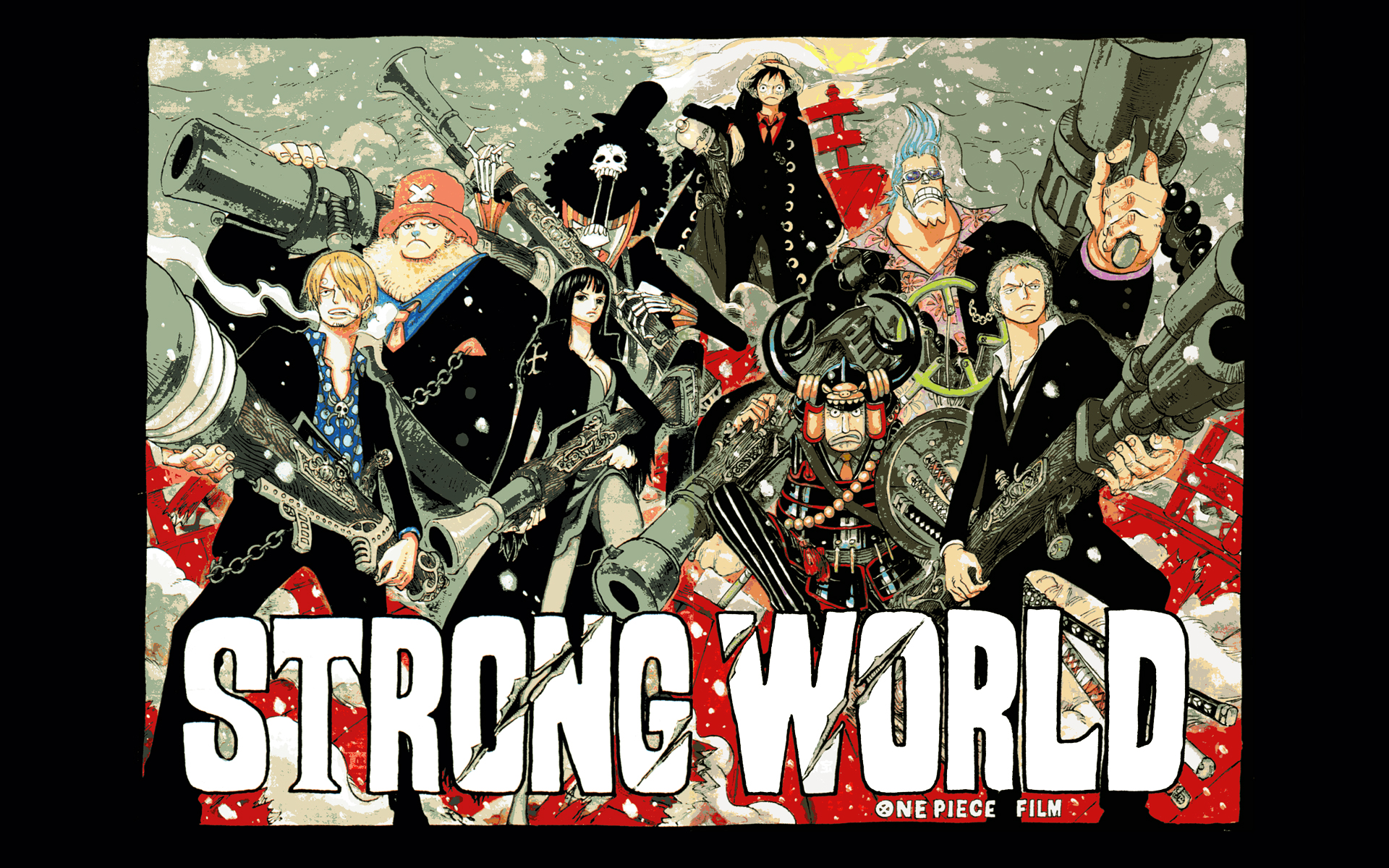 One Piece Film Strong World Dvd発売決定ッ 柔術道場 ストライプル早稲田 ヒルマ道場