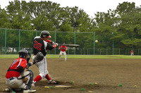 サヨナラ打を放った加藤選手 世田谷ペンギンズ