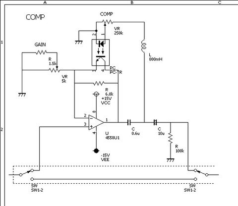 AshimotoSystem 壱号回路図COMP