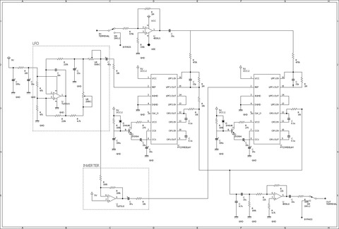AshimotoSystem 壱号回路図P5 Chorus