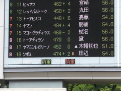 20160605 東京4R 3歳未勝利 ツボミ 01