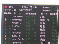 20150322 中山6R 3歳500万下 ファインライナー 01