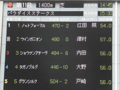 20170625 東京11R パラダイスS 3歳上(OP) ショウナンアチーヴ 01