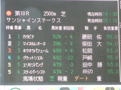 20180310 中山10R サンシャインS(1600) ホウオウパフューム 01