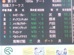 20190105 中山9R 招福S(1600) オウケンブラック 01