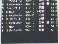 20161119 東京6R 2歳500万下 ビルズトレジャー 01