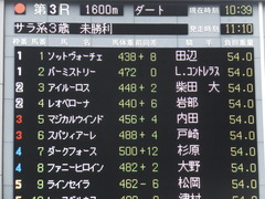 20160130 東京3R 3歳未勝利 アイルーロス 01