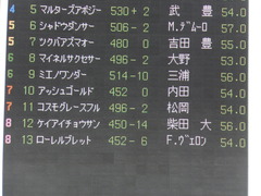 20150221 東京10R アメジストS(1600) アッシュゴールド 01