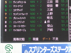20150926 中山7R 3歳上500万下 マイネルサージュ 01
