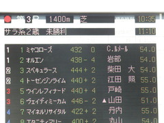 20181007 東京3R 2歳未勝利 ミヤコローズ 01