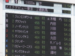 20170611 東京5R 2歳メイクデビュー 01