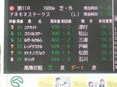 20190310 中山11R アネモネS 3歳牝馬OP オトナノジジョウ 01