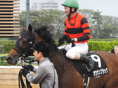 20160417 中山9R 鹿野山特別 1000万下 オウケンブラック 16