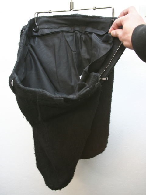 Leather half-pants sab4-L