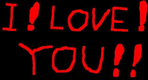 i love you