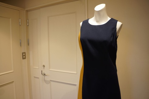 新品✨シネカノン Sinequanone バイカラーワンピース Sinequanone（シネカノン）バイカラーワンピース : mode shop