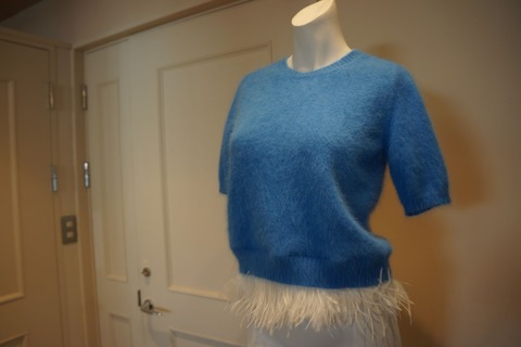 N°21 - N°21（ヌメロ ヴェントゥーノ）フェザーフリンジニット N°21（ヌメロ ヴェントゥーノ）フェザーフリンジニット : mode