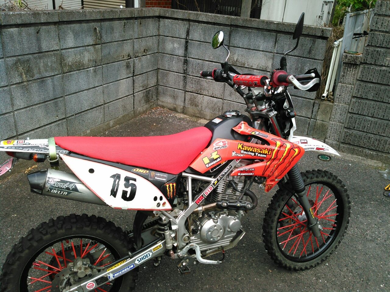 klx125 klx125 カスタム 初心者オフロード カスタム解説 | あっこの