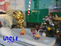 クリスマスウィンドウ(駐車場側)シルバニア