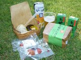 限定、茶飯おにぎりと お庭そだち(梅干) 2008.5.18