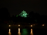 幻想に浮かぶ 岡山城
