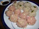 餅米焼売(もちごめシュウマイ)の完成