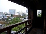 重要文化財 月見櫓より望む 岡山市街 2008.11.3