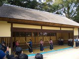 岡山後楽園の弓道射会 2008.3.2