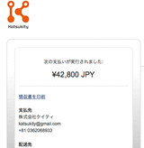 偽トロ領収