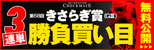 チェックメイト:きさらぎ賞490_160