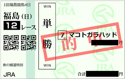 2018年4月15日福島12R