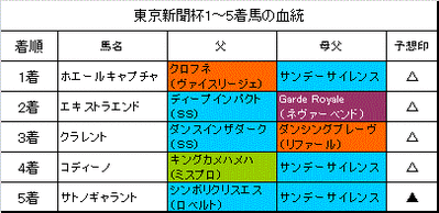 東京新聞杯2014結果