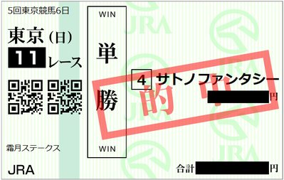 2018年11月18日東京11R